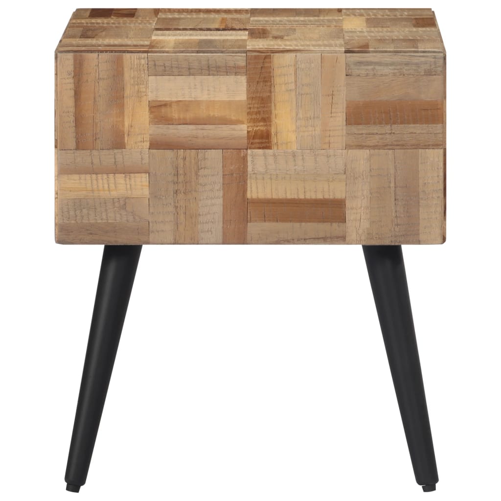 Tavolino 40x40x45 cm Teak Massello di Recupero 358522