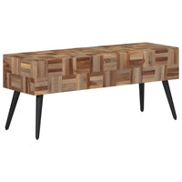 Panca 110x35x45 cm in Teak Massello di Recupero 358523