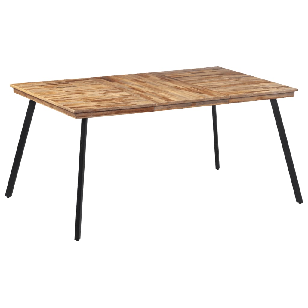 Tavolo da Pranzo 169x98,5x76 cm in Legno Massello di Teak 358532