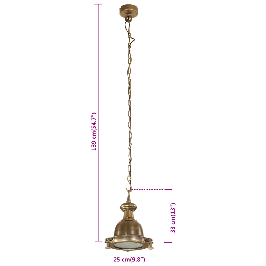 Illuminazione a Sospensione 25x25x139 cm in Alluminio 357844