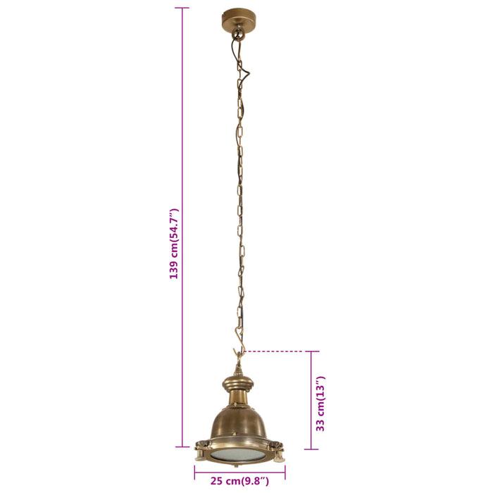 Illuminazione a Sospensione 25x25x139 cm in Alluminio 357844