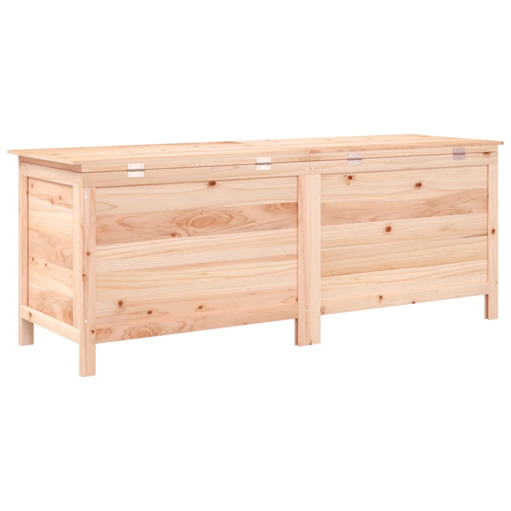 Contenitore da Giardino 150x50x56,5 cm Legno Massello di Abete 364756