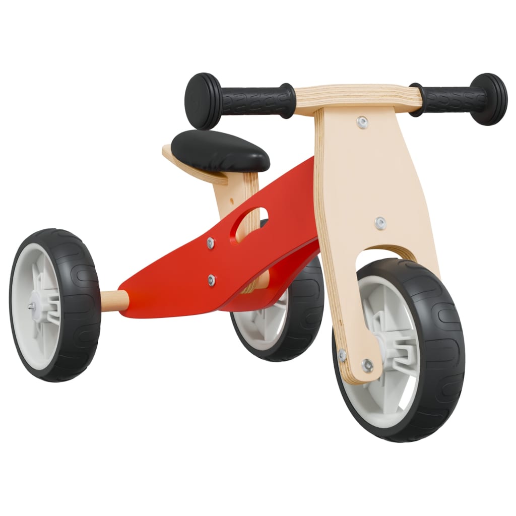 Bicicletta Senza Pedali per Bambini 2 in 1 Rossa 358352