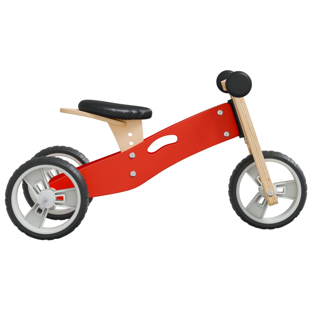 Bicicletta Senza Pedali per Bambini 2 in 1 Rossa 358352