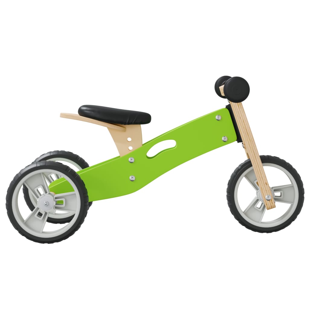 Bicicletta Senza Pedali per Bambini 2 in 1 Verde 358353