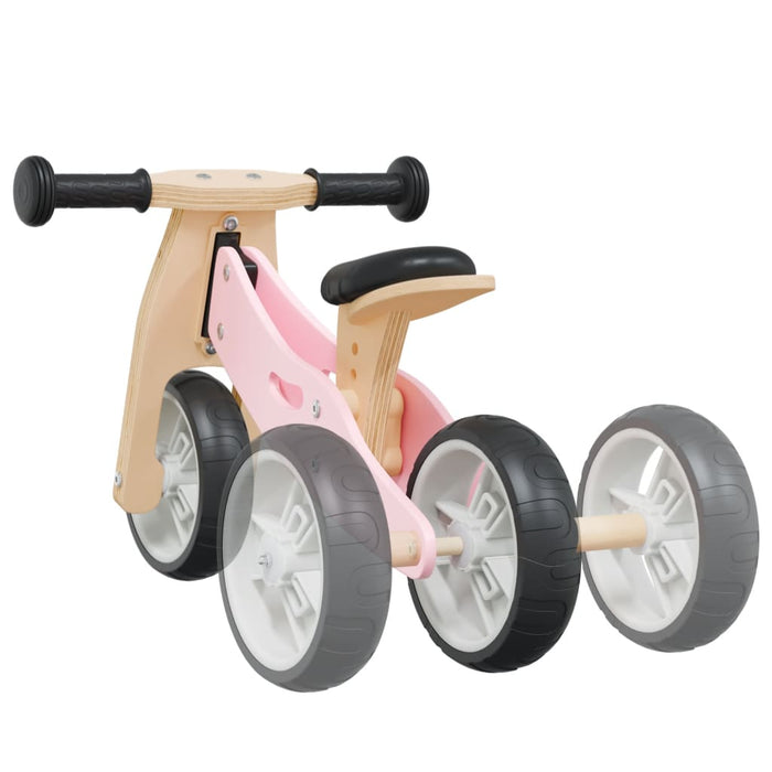 Bicicletta Senza Pedali per Bambini 2 in 1 Rosa 358354