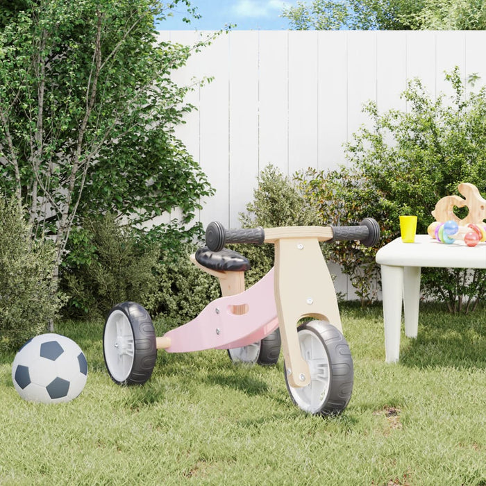 Bicicletta Senza Pedali per Bambini 2 in 1 Rosa 358354