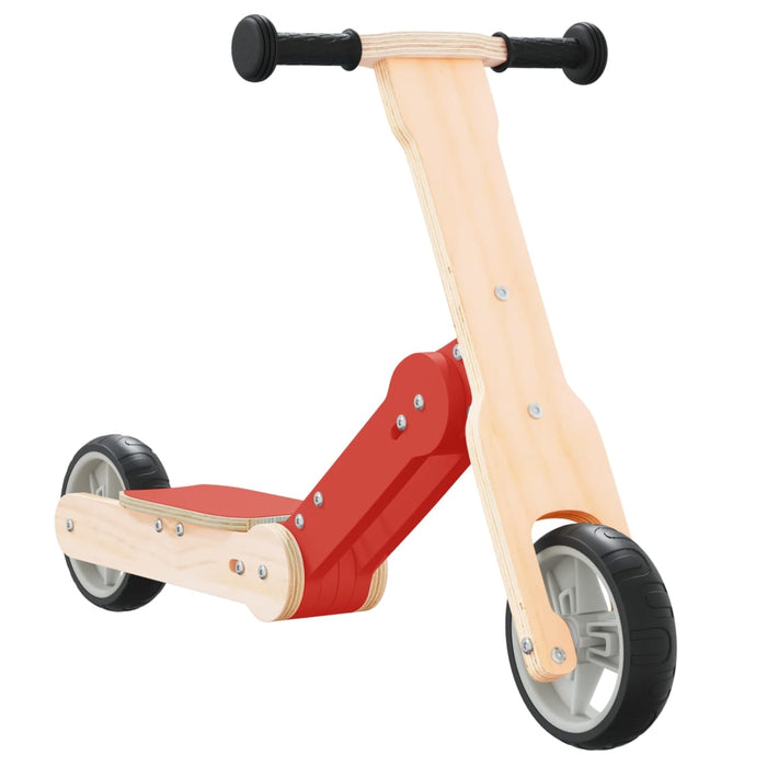 Monopattino per Bambini 2 in 1 Rosso 358355