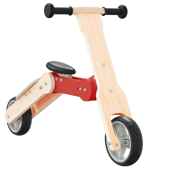 Monopattino per Bambini 2 in 1 Rosso 358355