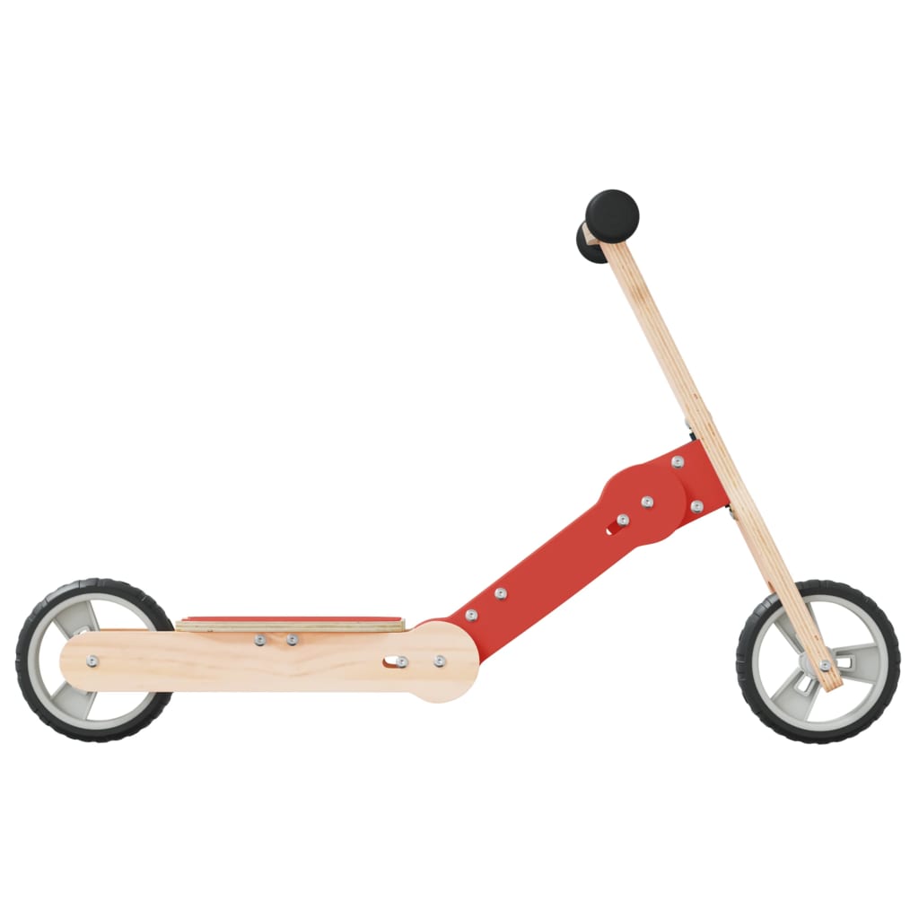 Monopattino per Bambini 2 in 1 Rosso 358355