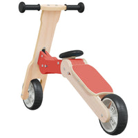 Monopattino per Bambini 2 in 1 Rosso 358355