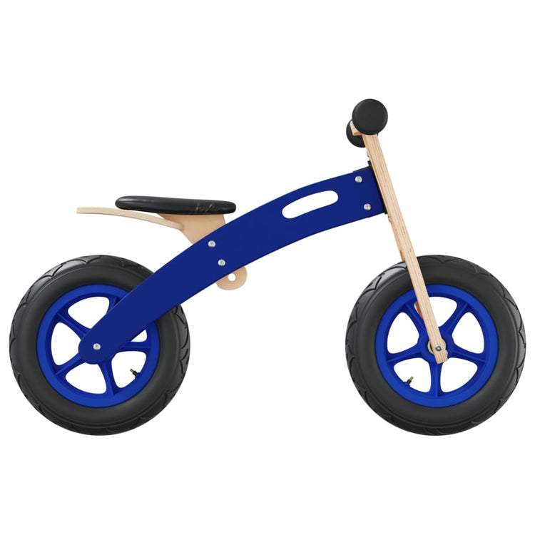 Bicicletta Senza Pedali per Bambini con Pneumatici Aria Blu 358358