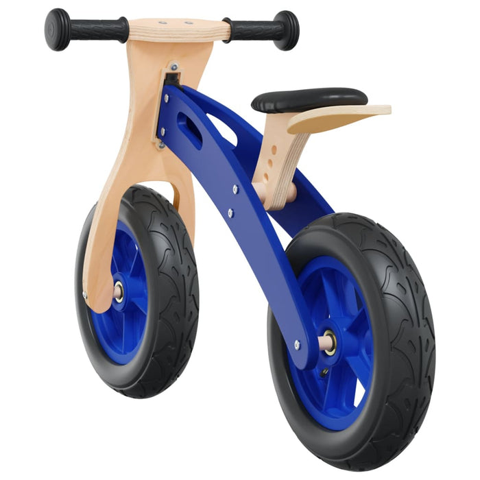 Bicicletta Senza Pedali per Bambini con Pneumatici Aria Blu 358358