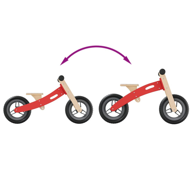 Bicicletta Senza Pedali per Bambini Rossa 358359