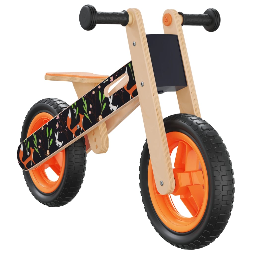 Bicicletta Senza Pedali per Bambini Arancione Stampato 358362