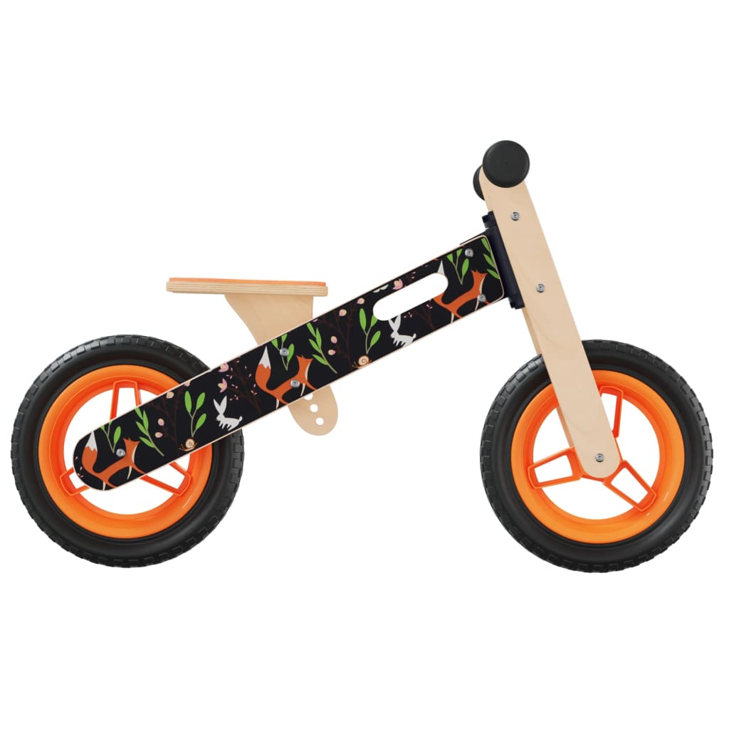 Bicicletta Senza Pedali per Bambini Arancione Stampato 358362