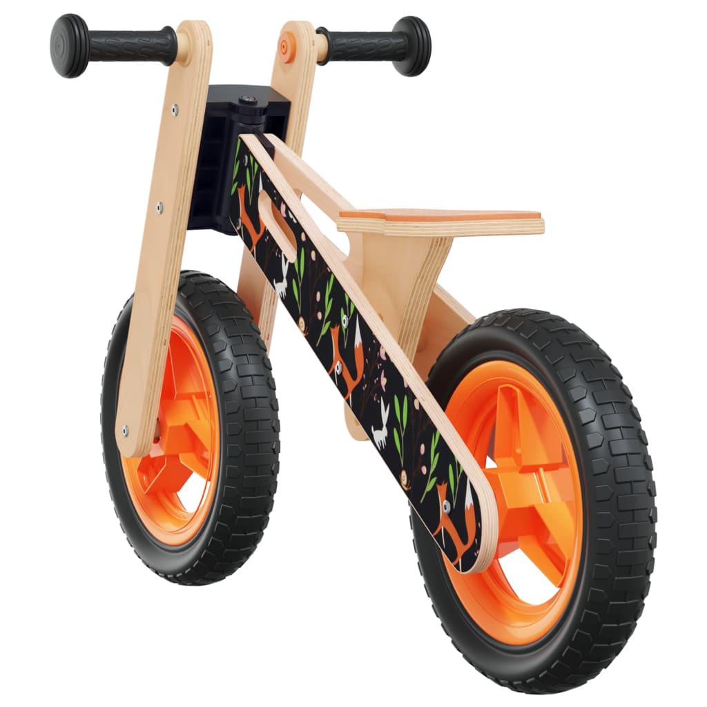 Bicicletta Senza Pedali per Bambini Arancione Stampato 358362