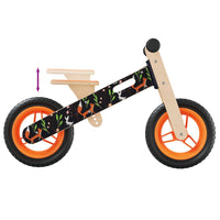 Bicicletta Senza Pedali per Bambini Arancione Stampato 358362