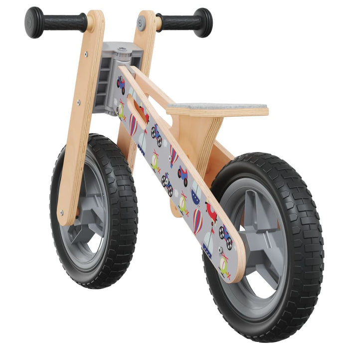 Bicicletta Senza Pedali per Bambini Grigio Stampato 358363