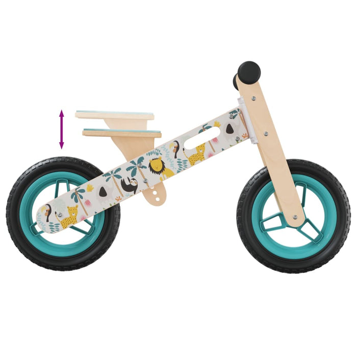 Bicicletta Senza Pedali per Bambini Blu Stampato 358364