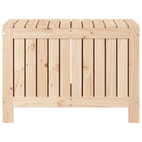 Contenitore da Giardino 76x42,5x54 cm in Legno Massello di Pino 836144