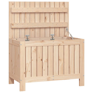 Contenitore da Giardino 76x42,5x54 cm in Legno Massello di Pino 836144