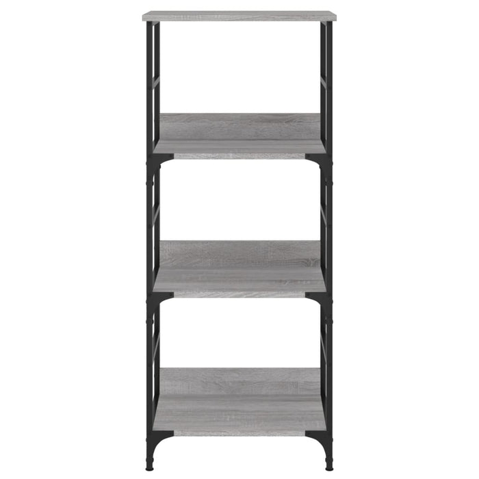 Libreria Grigio Sonoma 50x33x117,5 cm in Legno Multistrato 835272