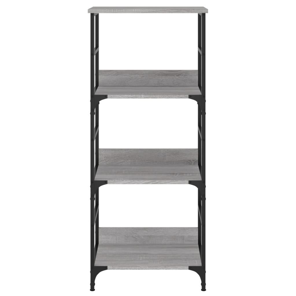 Libreria Grigio Sonoma 50x33x117,5 cm in Legno Multistrato 835272