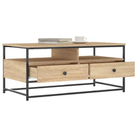 Tavolino da Salotto Rovere Sonoma 100x51x45cm Legno Multistrato 835285