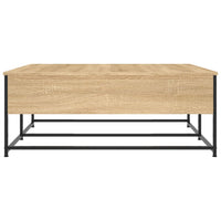 Tavolino da Salotto Rovere Sonoma 100x99x40cm Legno Multistrato 835295