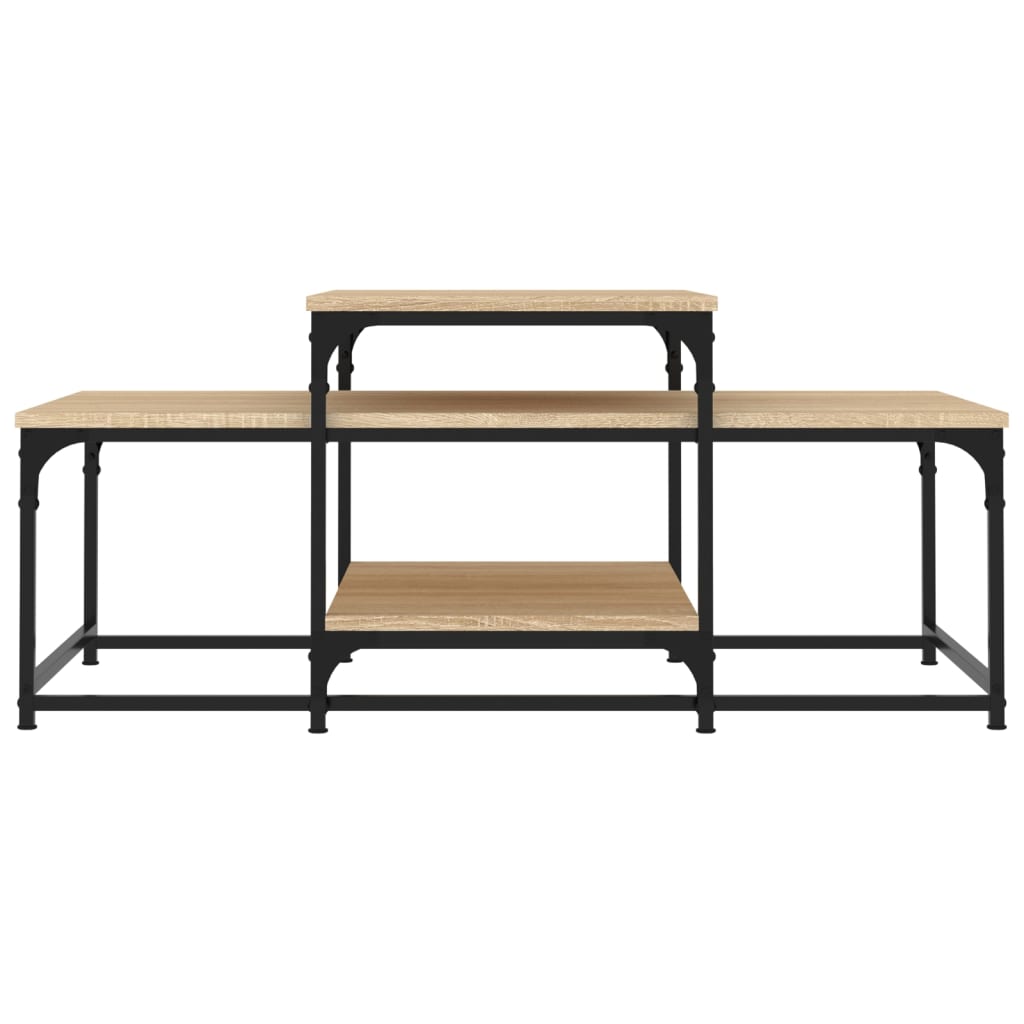 Tavolino da Salotto Rovere Sonoma 102x60x45cm Legno Multistrato 835315