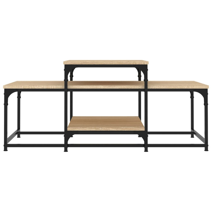 Tavolino da Salotto Rovere Sonoma 102x60x45cm Legno Multistrato 835315