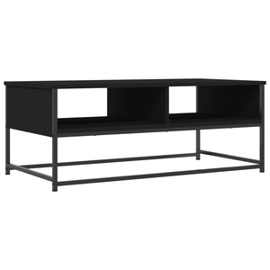 Tavolino da Salotto Nero 100x51x40 cm in Legno Multistrato 835349