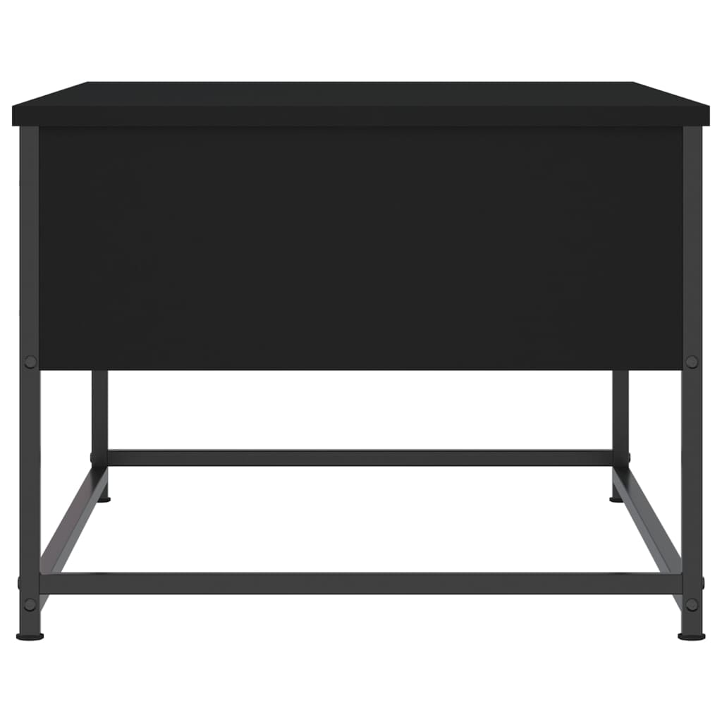 Tavolino da Salotto Nero 100x51x40 cm in Legno Multistrato 835349