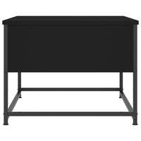 Tavolino da Salotto Nero 100x51x40 cm in Legno Multistrato 835349