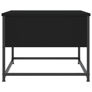 Tavolino da Salotto Nero 100x51x40 cm in Legno Multistrato 835349