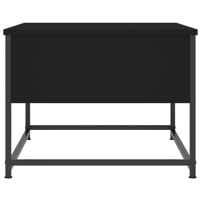 Tavolino da Salotto Nero 100x51x40 cm in Legno Multistrato 835349