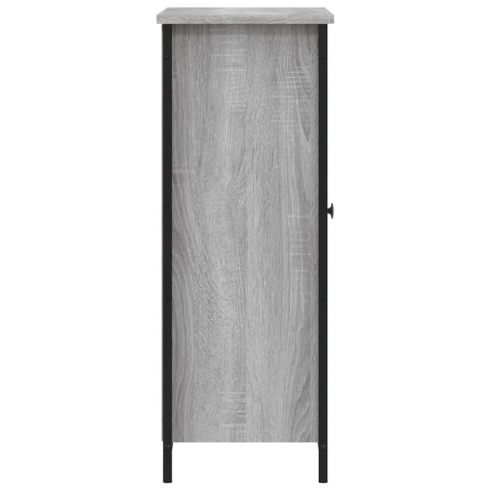 Credenza Grigio Sonoma 70x30x80 cm in Legno Multistrato 835497