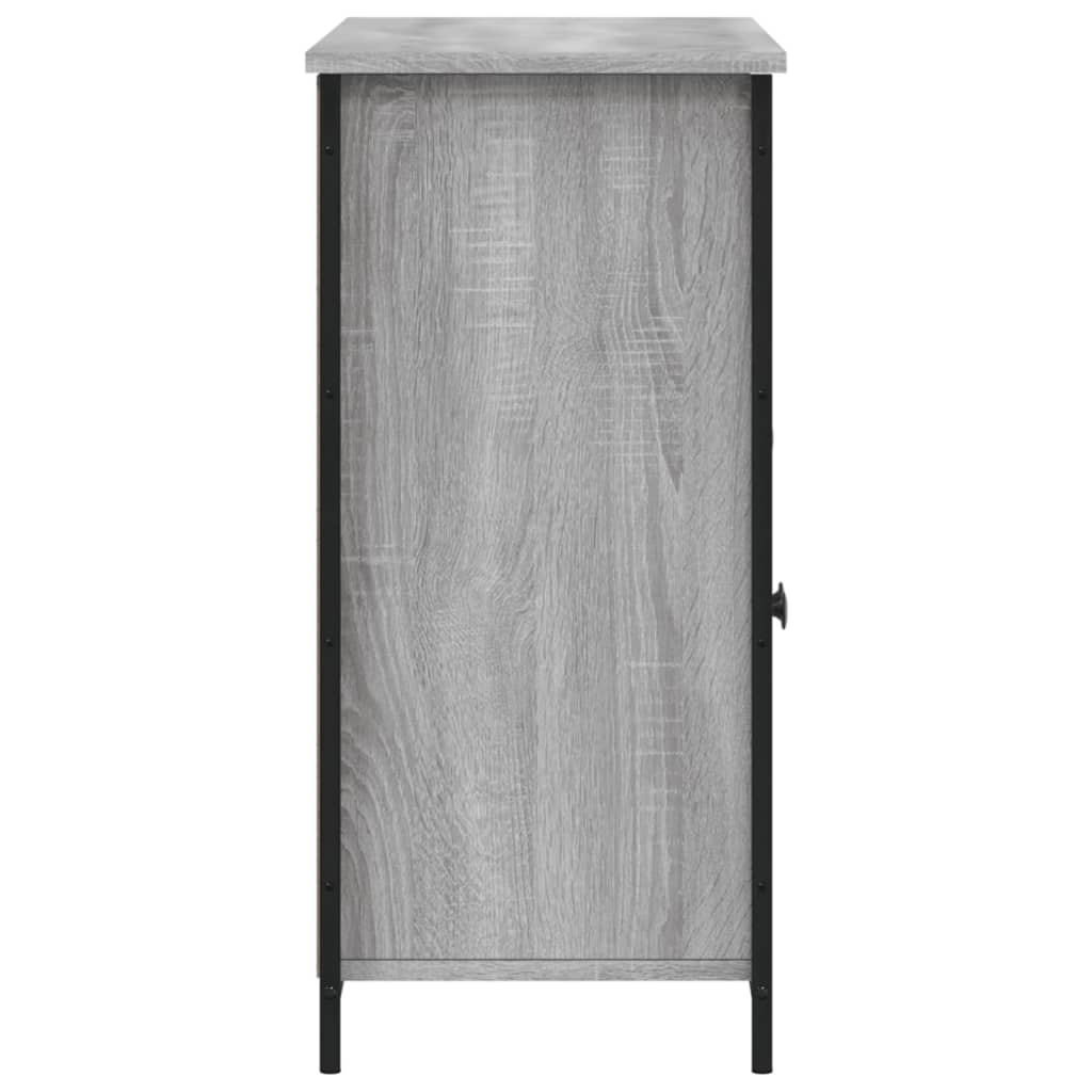 Credenza Grigio Sonoma 100x35x75 cm in Legno Multistrato 835512