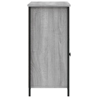 Credenza Grigio Sonoma 100x35x75 cm in Legno Multistrato 835512