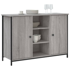 Credenza Grigio Sonoma 100x35x70 cm in Legno Multistrato 835517