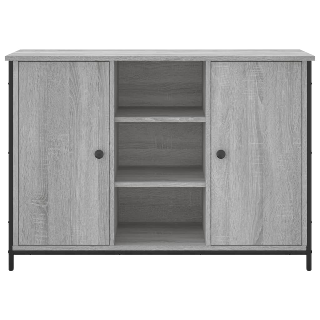 Credenza Grigio Sonoma 100x35x70 cm in Legno Multistrato 835517