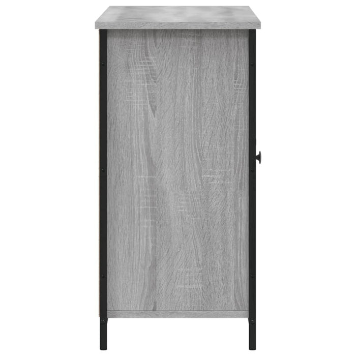 Credenza Grigio Sonoma 100x35x70 cm in Legno Multistrato 835517