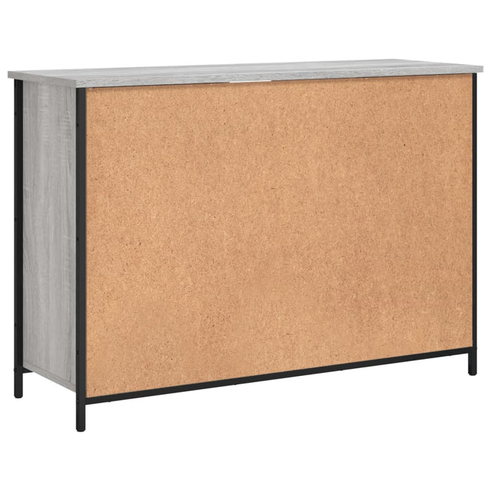 Credenza Grigio Sonoma 100x35x70 cm in Legno Multistrato 835517