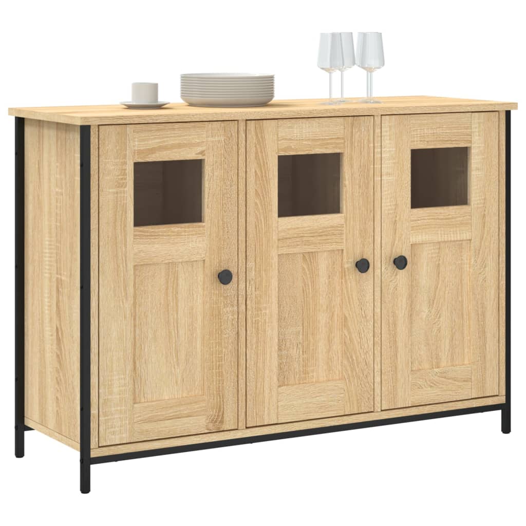 Credenza Rovere Sonoma 100x35x70 cm in Legno Multistrato 835520