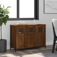 Credenza Rovere Marrone 100x35x70 cm in Legno Multistratocod mxl 107346