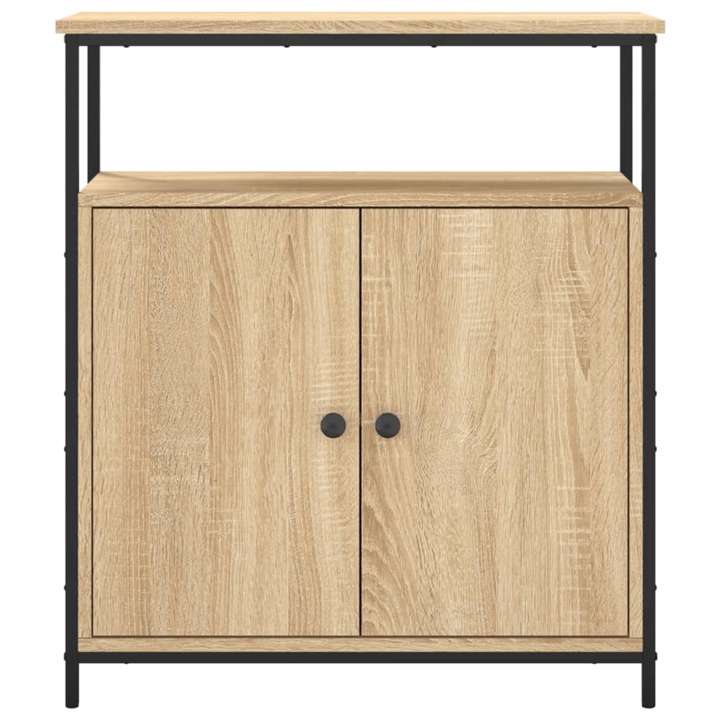 Credenza Rovere Sonoma 70x30x80 cm in Legno Multistrato 835530