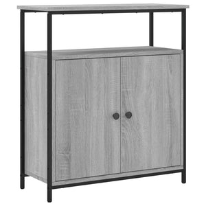 Credenza Grigio Sonoma 70x30x80 cm in Legno Multistrato 835532