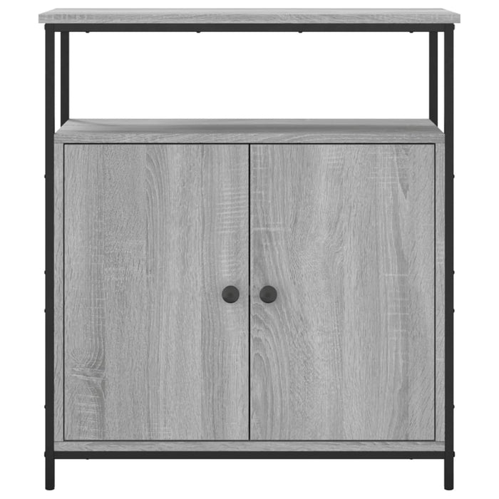 Credenza Grigio Sonoma 70x30x80 cm in Legno Multistrato 835532