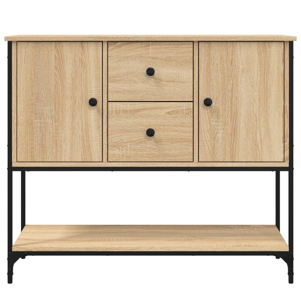 Credenza Rovere Sonoma 100x36x85 cm in Legno Multistrato 835555